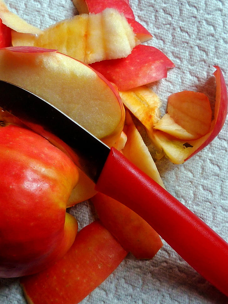 obuolių, obelis, medis, spalvinga, valgyti, spalva, vaisių