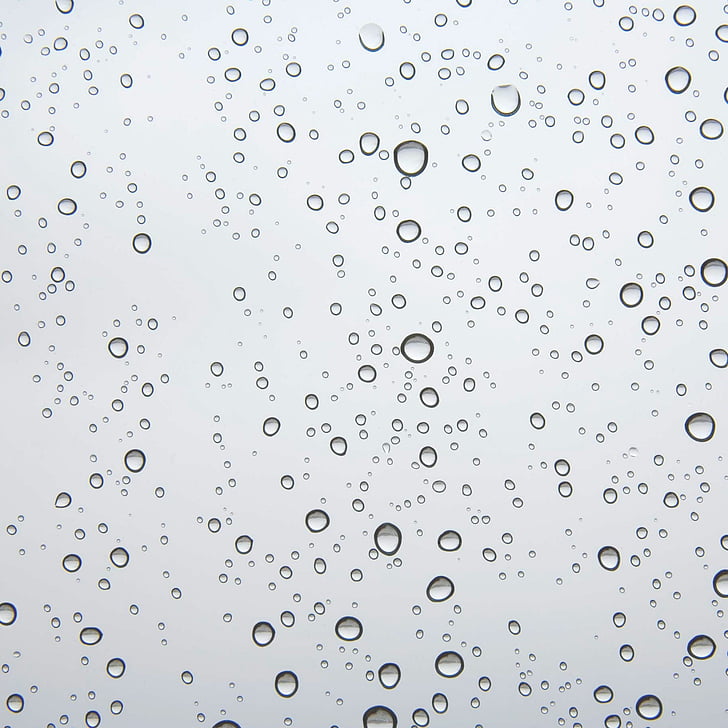 バブル, アートワーク, 雨, 水, 雨滴, 窓からす, ウィンドウ