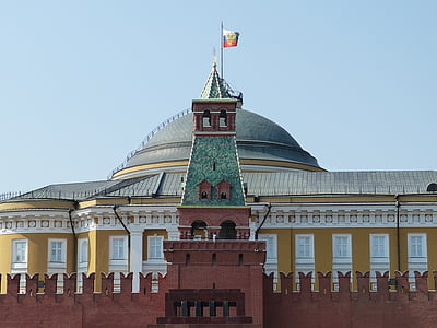 rød firkant, Rusland, Moskva, kapital, historisk set, arkitektur, Kreml