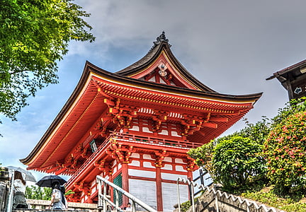 sensō-ji, Kyoto, Japan, Temple, japansk, vartegn, helligdom