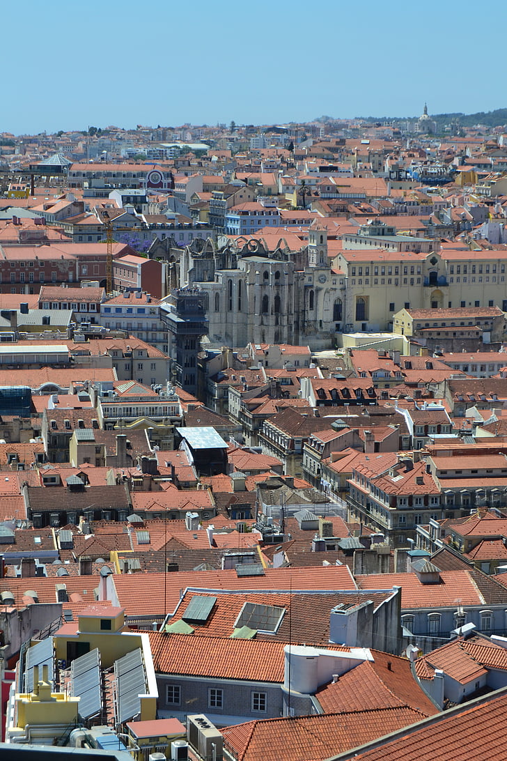 Lisbona, città, edifici