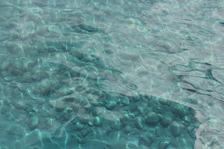 Marina, ona, peix, l'aigua, vacances, fantàstic, paisatge