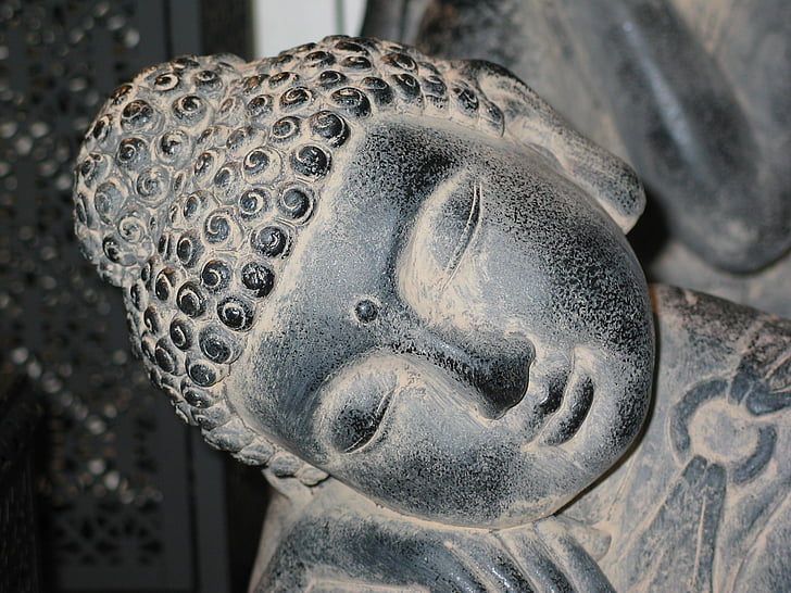Buda, budisme, meditació, figura de pedra, religió, espiritual, Zen