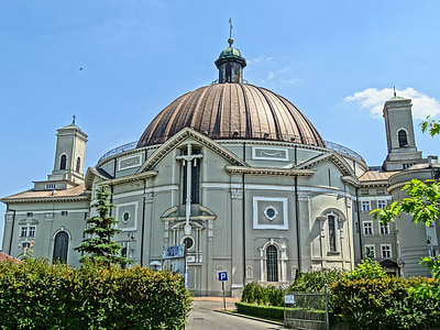 Peterskirken, Vincent de paul, Bydgoszcz, Polen, kirke, katedralen, arkitektur