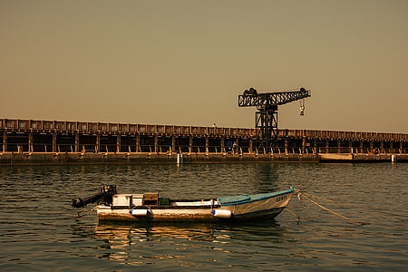 Boot, Hafen, Meer, Pier, Tel aviv, Israel