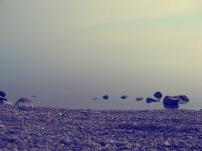 apa, linişte, Lacul, Baikal, Bay, natura, pietre