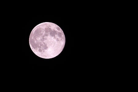 mėnulis, naktį, šviesus, dangus, Astronomija, Mėnulio paviršiaus, vietos