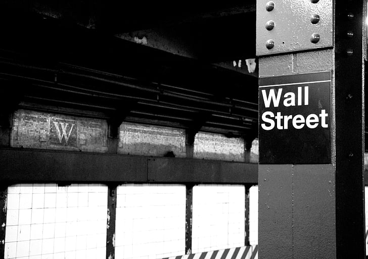 Wall street, Geld, Finanzen, Erfolg, u-Bahn