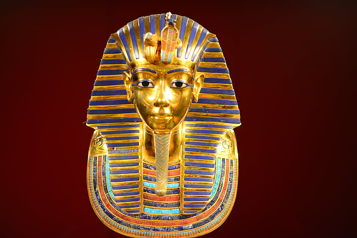 Tutanchamon, zlato, Egypt, Faraon, Král, Egyptský, starověké