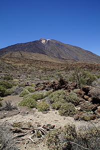 Teide nacionālais parks, Nacionālais parks, klints, akmens veidojumi, Tenerife, Kanāriju salas, Teide