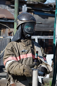 firefighter, beer, hose, work Helmet, armed Forces, military, war