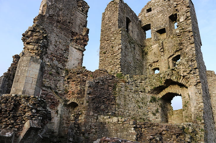 Château, paysage, architecture, médiévale, antique, point de repère