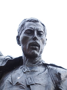 Freddie mercury, Gesicht, Porträt, Freddie Mercury memorial, Statue, Gedenkstätte, Sänger