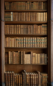 bøker, bokhylle, gamle bøker, historiske, antikk, Felbrigg hall, Norfolk