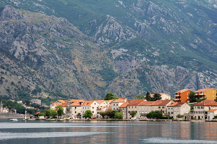 ön, liten, vatten, platser av intresse, Holiday, Montenegro, turism