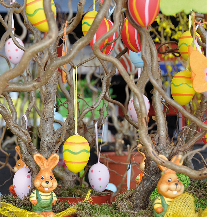 Pâques, décoration de Pâques, lapin de Pâques