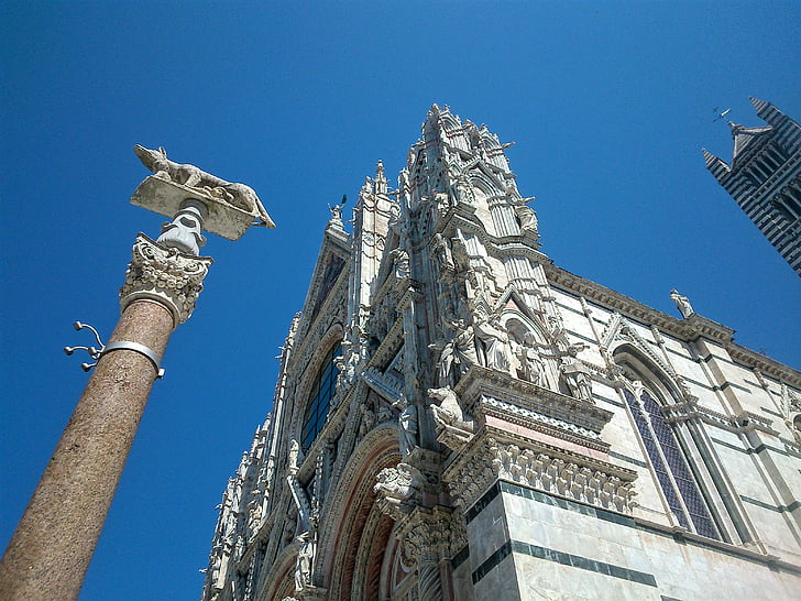 Siena, Toscana, Italia, Europa, Domkirken