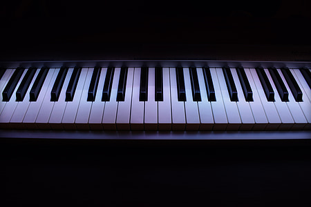 fortepijonas, MIDI, muzika, muzikos, priemonė, klaviatūra, sintezatorius