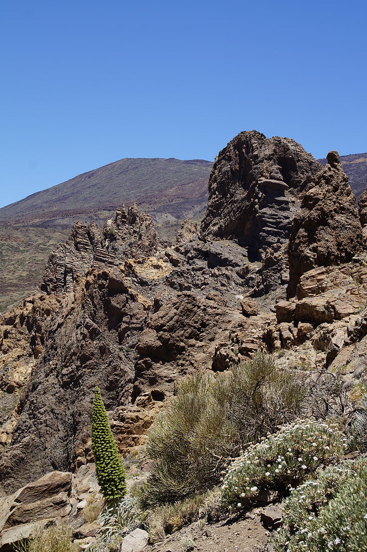 Teide Nationaalpark, nationaal park, Rock, rotsformaties, Tenerife, Canarische eilanden, Teide