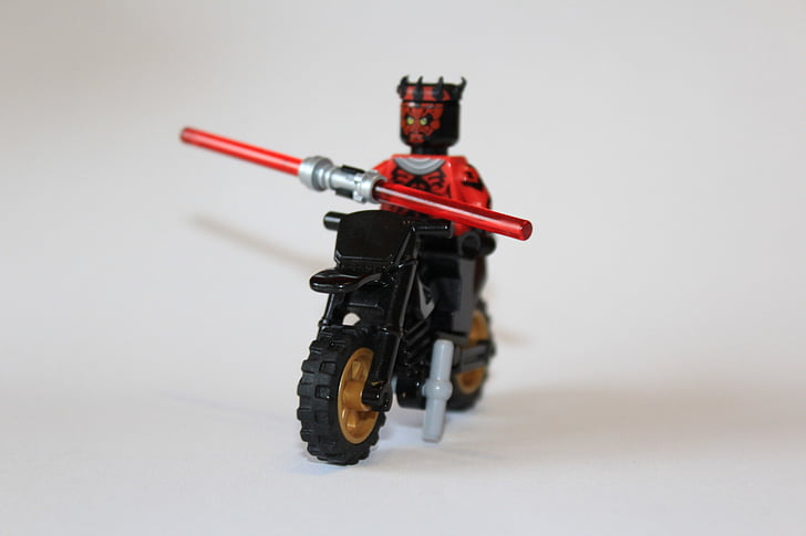 Lego, moto, joguines, joguines per a nens, model de, jugar, vehicle