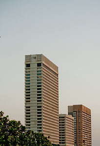 Oberoi, Hotel, Mumbai, edifício, Índia, arquitetura, Bombaim