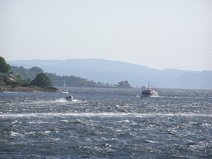 the oslo fjord, nesodden, wind