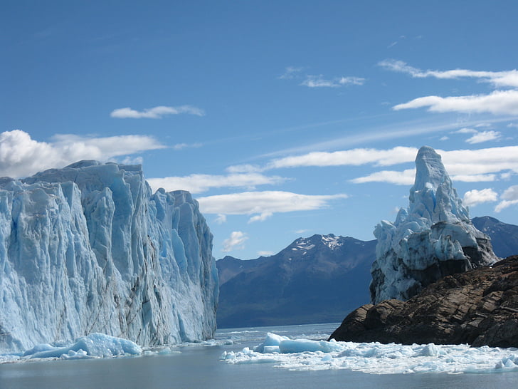 Glaciar, Perito moreno, Argentinië, Calafate, landschap, Patagonië, natuur