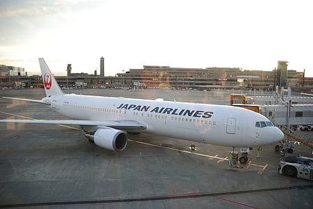 repülőgép, repülőgép, Narita, sík, repülőtér, Jet, repülőgép