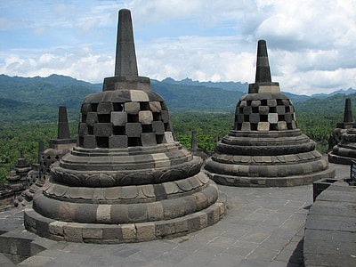 Stupa, Borobudur, barabudur, Mahayana, Tempio buddista, Magelang, Java