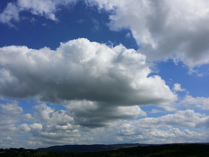 bulutlar, Jura, gökyüzü