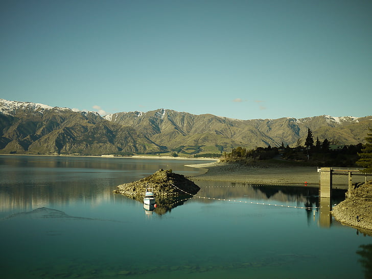 Uus-Meremaa, maastik, Lake