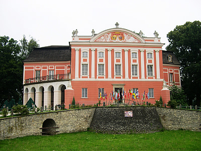 Pologne, Palais, Château, kurozwęki, architecture, histoire, célèbre place