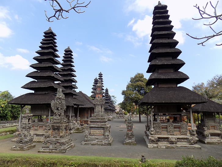 Temple, Bali, balinès, hindú, cultura, arquitectura, religió