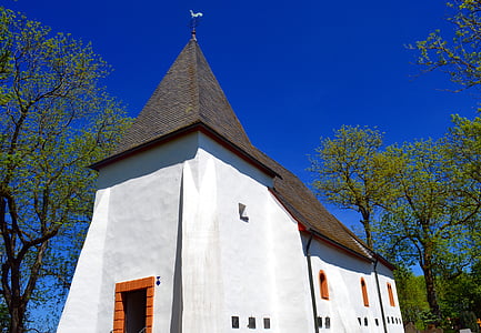 Kapelle, Kirche, kleine Kirche, Eifel, am Wegesrand Kapelle, Friedhof, christliche