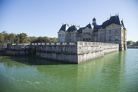 Castle, emlékmű, erődítmény, építészet, Franciaország, régi, történelem
