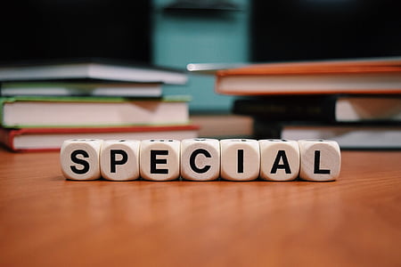 special, word, letters, books, school, education, book