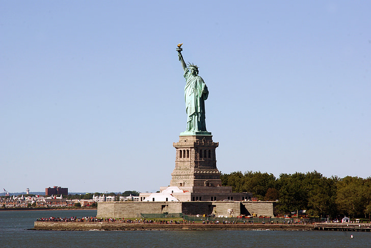 Estats Units, Nova york, Dom, estàtua, Manhattan