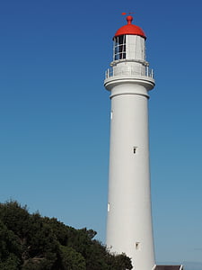 Leuchtturm, Australien, Victoria, Aireys inlet, Ozean, Küste, Himmel