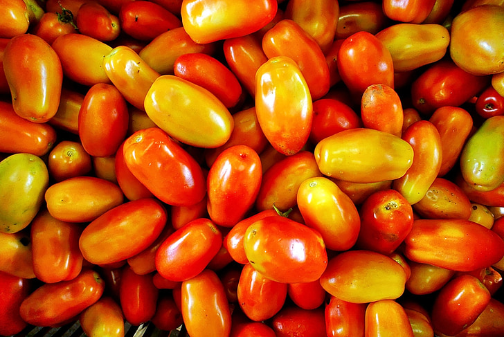 romų pomidorai, Roma, slyvų pomidorai, vaisių ir daržovių, maisto, pomidorų, vaisių