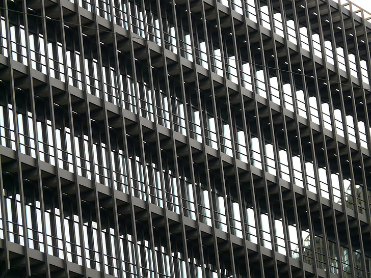 fasáda, okno, sklo, kov, Evropský patentový úřad, budova, Institut