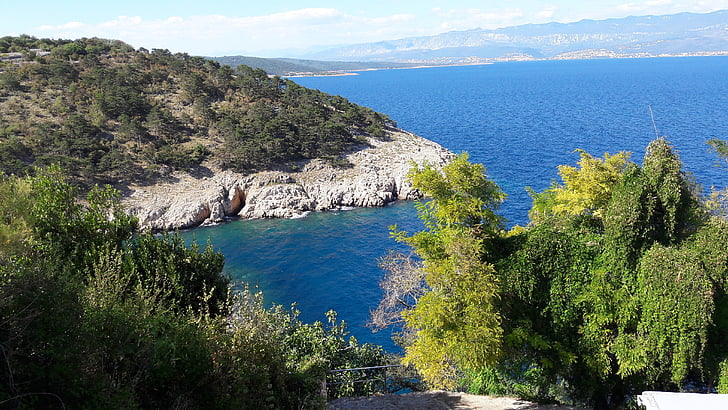 krajolik, Hrvatska, more