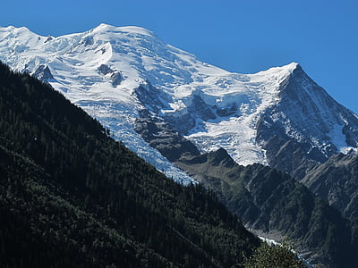 Mont-blanc, παγετώνας, αλπική