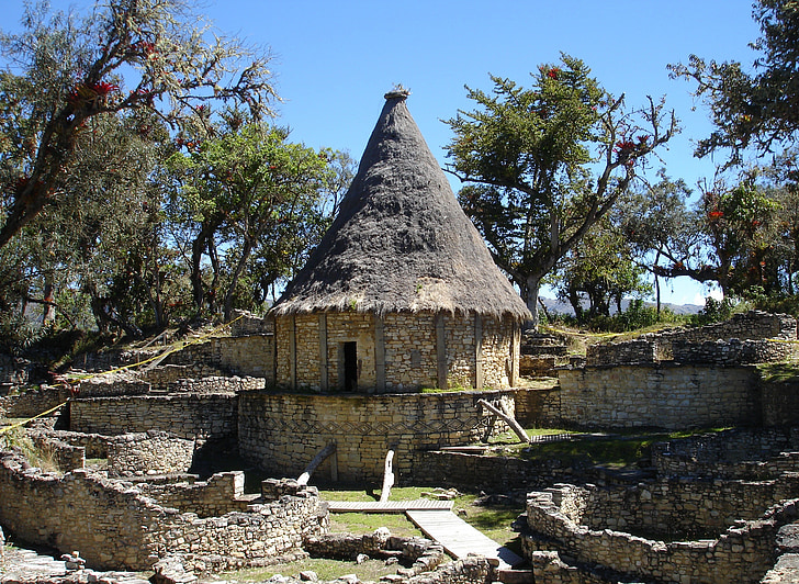 budova, staré, Peru