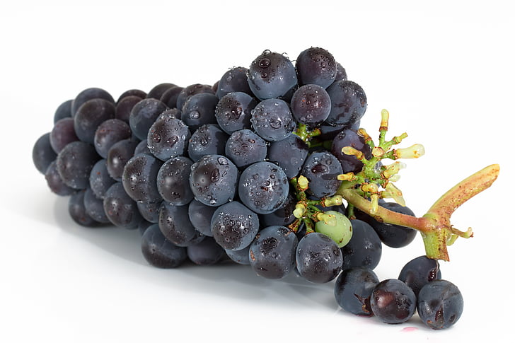 grozdje, kup, sadje, vinogradništvo, ljubko, rdeča, zrel