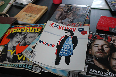 magasiner, viden, gamle, aviser, avis, uddannelse, Magazine