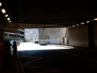 Tünel, Monaco, yarış pisti, Formula 1, Monako Grand prix, Monaco büyük fiyat, Monte carlo