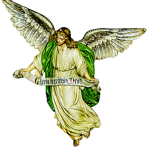 Ангел, фігура, Віра, Ангел-охоронець, Ангел фігура, декоративні, ізольовані