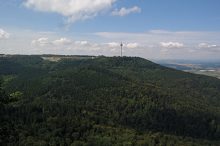 Plettenberg, Torre de ràdio, punt de vista, visió llunyana, muntanya d'ovella, Swabian alb, zollernalb