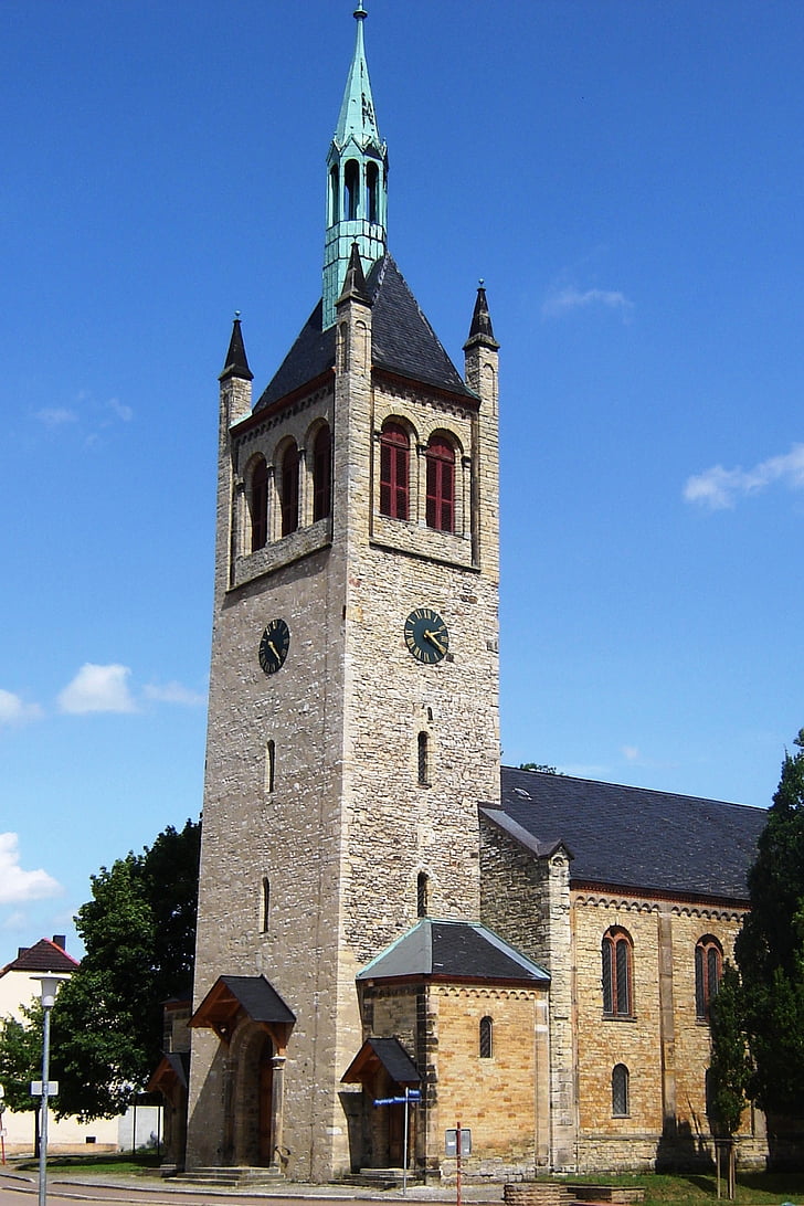st, andrew's church, church, architecture, religion, biere, germany