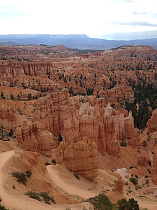cañones de Bryce, al aire libre, Moab, Cañón, Parque, naturaleza, paisaje